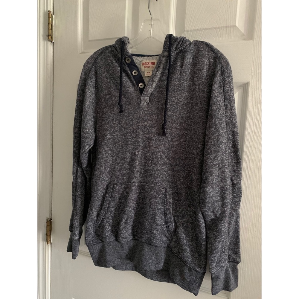 Mossimo Gray Button Sweater | Size Small